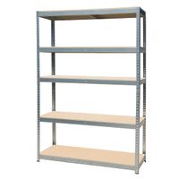 regał metalowy stocker eco 180*120*45cm, ocynk - tg-reg 8847
