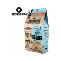 Wiejska Zagroda Karma sucha dla psa Ryby morskie (dorosły) chrupki M 2kg
