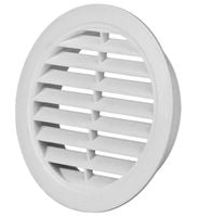 KRATKA WENTYLACYJNA ŚR.100MM BIAŁA