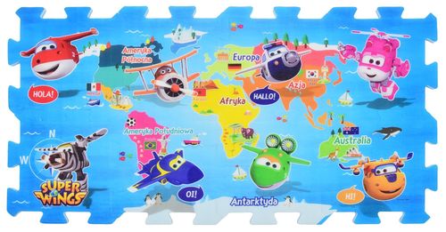Puzzlopianka Układanka Super Wings na Arena.pl