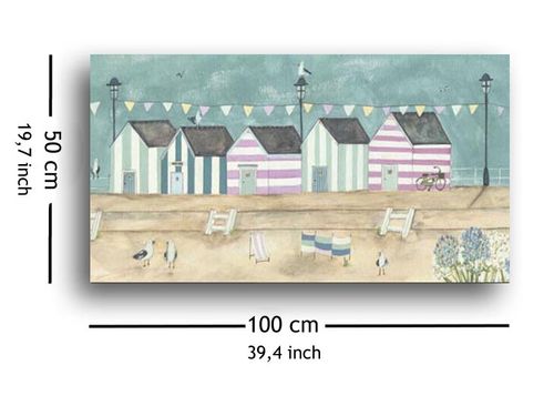 Along The Promenade - Obraz na płótnie 100x50 cm na Arena.pl