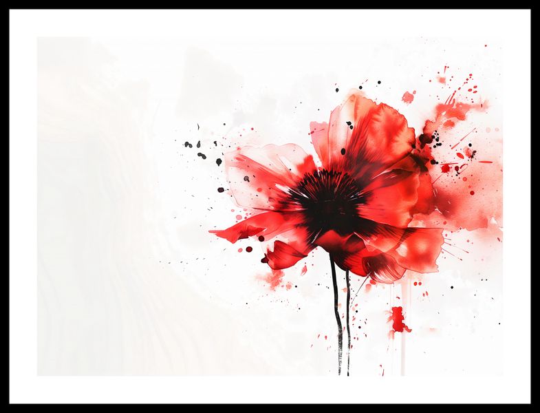 Plakat 55x40cm Płynna Akwarela zdjęcie 3