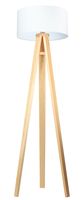 Lampa stojąca HOME 40 biała/sosna