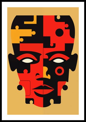 Plakat 40x60cm Puzzle Tożsamości na Arena.pl