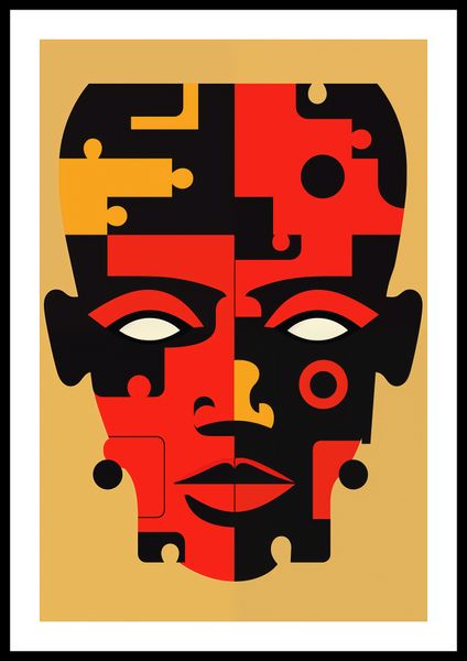 Plakat 40x60cm Puzzle Tożsamości zdjęcie 3