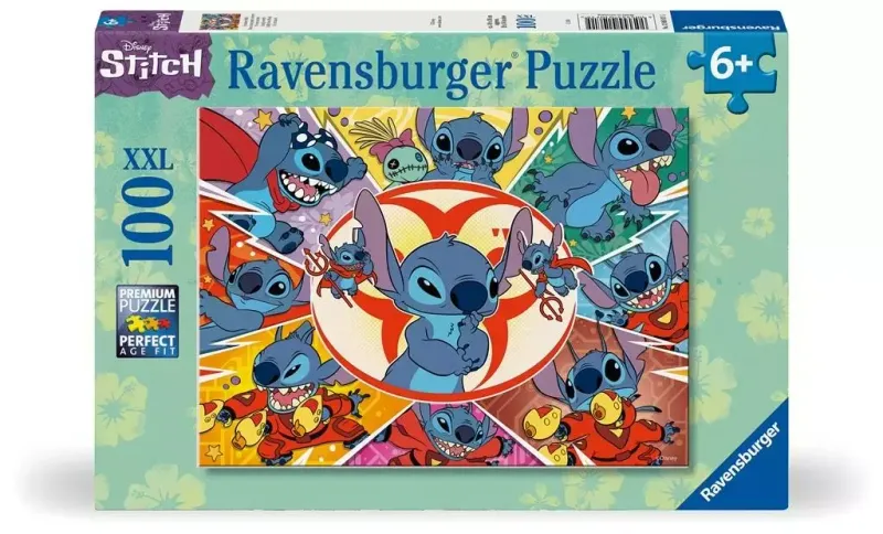 Puzzle dla dzieci 2D 100 Disney Stitch zdjęcie 1