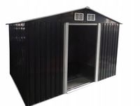 Domek metalowy narzędziowy DM1001 312x257x202 cm antracyt