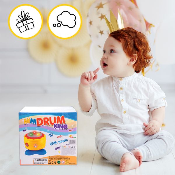 Bębenek interaktywny - Perkusja dla dzieci zdjęcie 6