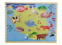 PUZZLE Kreatywna Układanka ZWIERZĘTA Obraz Ciekawe Hobby Dla RODZINY Zestaw