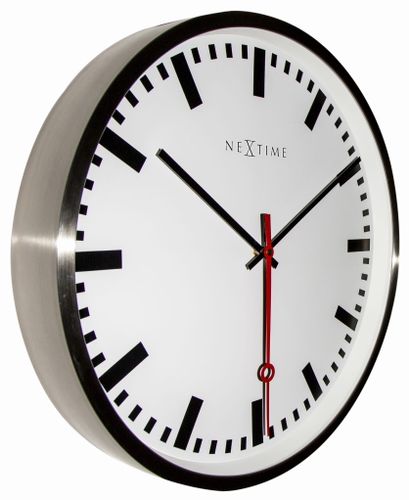 Zegar ścienny NeXtime Super Station Number 3127 ST na Arena.pl