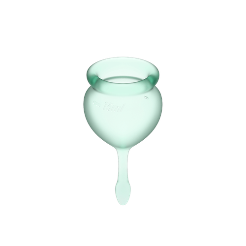 Satisfyer Feel Good Menstrual Cup Set Light Green na Arena.pl