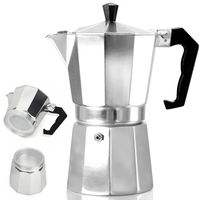 Kawiarka zaparzacz do kawy aluminiowy GAZ CERAMIKA 600 ml