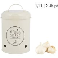 Pojemnik kuchenny z wentylacją na czosnek Puszka