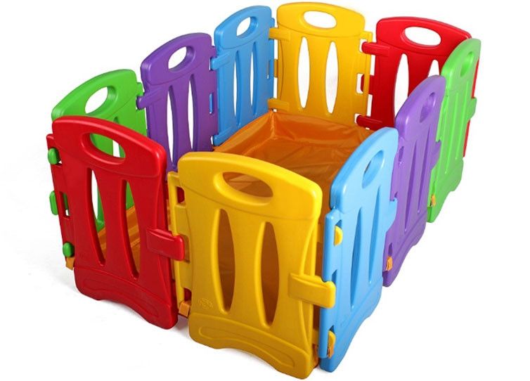 WOOPIE Suchy Basen Kojec Płotek Dla Dzieci Do Domu Ogrodu zdjęcie 4