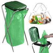 KADAX Stojak Na Worki Do Segregacji Śmieci 120L