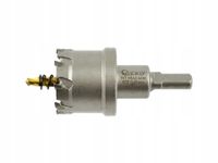 Otwornica GEKO 40 mm WIDIA do metalu TCT z wiertłem tytanowym koronka