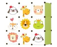 Szafka modułowa dziecięca 9x - W01