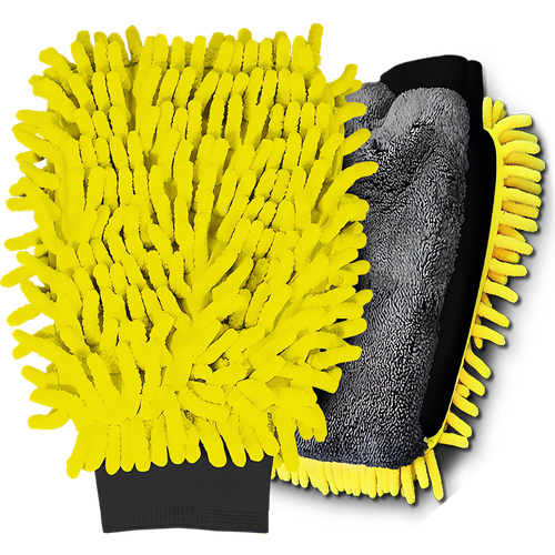 RĘKAWICA DO MYCIA + K2 RĘCZNIK DO OSUSZANIA SAMOCHODU Z GRUBEJ MIKROFIBRY na Arena.pl