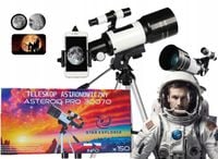 Teleskop Luneta Lornetka ZESTAW PRO F30070M 300mm Dodatki Prezent Dziecka