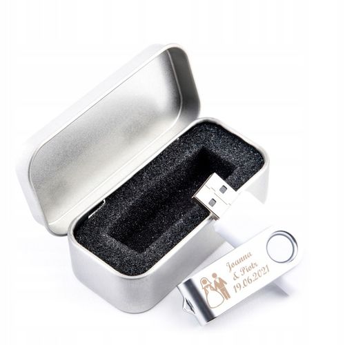 Pendrive 64 GB USB 2.0 pudełko + GRAWER ŚLUBNY na Arena.pl