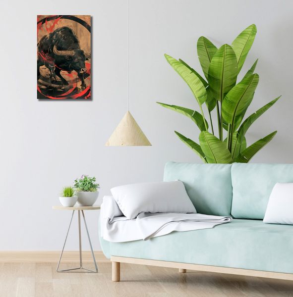 Obraz 30x50cm Bycza Niezłomność zdjęcie 2