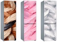 Mata magnetyczna magnes ozdobny na lodówkę 131x61 cm PIÓRA RÓŻNE WZORY