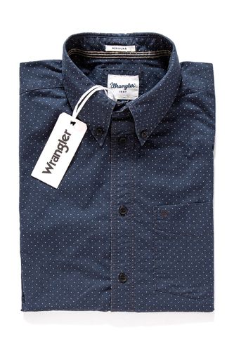 WRANGLER L/S 1PKT BUTTON-DOWN PHANTOM W59141P16 L na Arena.pl