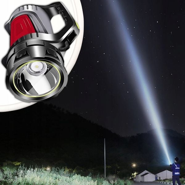 MOCNA LATARKA AKUMULATOROWA SZPERACZ LED POWERBANK ŁADOWANIE TURYSTYCZNA zdjęcie 5