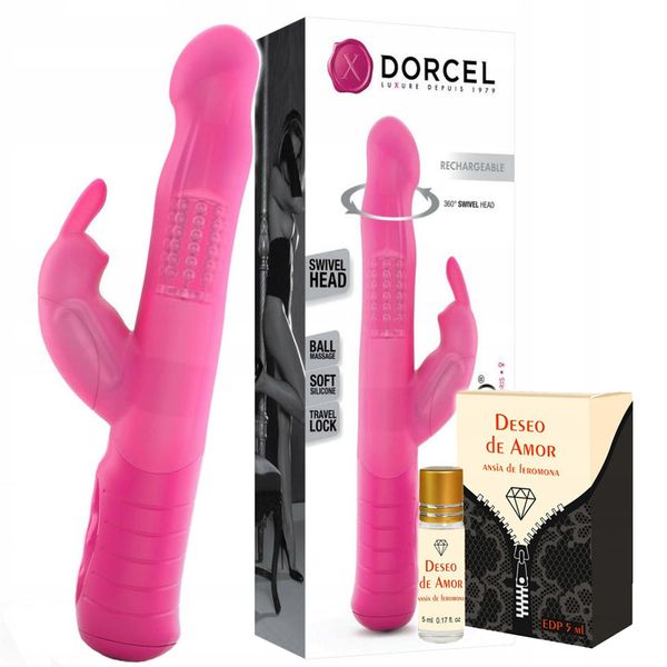 Wibrator z obrotową główką, masażer, mocny Perfumy zdjęcie 1