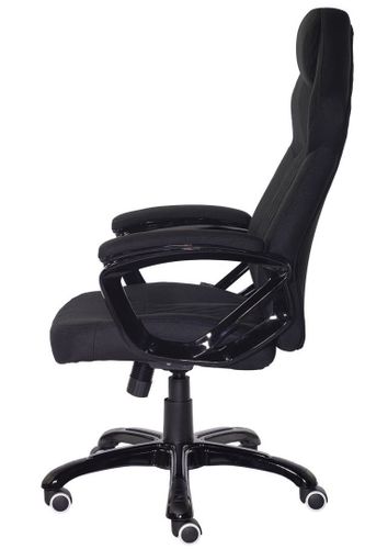 Fotel obrotowy do biurka SPIDER BLACK FABRIC na Arena.pl