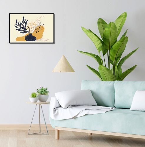 Plakat 60x40cm Spokój Ciemnych Liści na Arena.pl