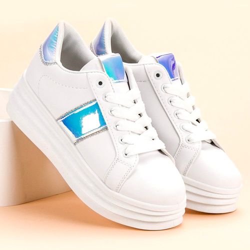 Białe Obuwie Na Platformie r.41 na Arena.pl