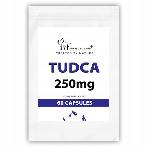 FOREST TUDCA KWAS TAUROURSODEOKSYCHOLOWY 60 KAPS zdjęcie 6