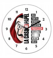 Zegar ścienny Happy Hour Casa De Papel 2