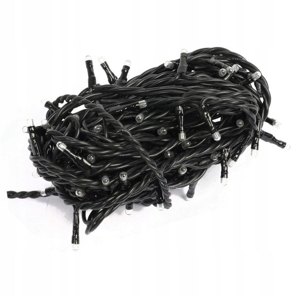 KURTYNA SOPLE 100 LED GNIAZDO IP44 CZERWONA zdjęcie 3