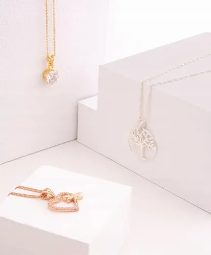 Łańcuszek srebrny naszyjnik 925 Mały Pistolet na Arena.pl