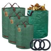 ZESTAW 3x1 Worek ogrodowy na liście trawę 500L 270L 160L