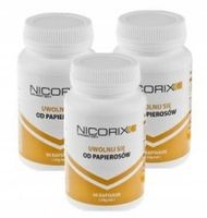 Nicorix - Terapia Odzwyczajająca od Papierosów, Pakiet 3x - ODRZUC