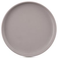 Talerz Deserowy Płytki Mały na Ciasto Deser Ceramiczny Szary 20,5 cm