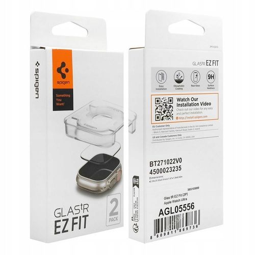 2 SZTUKI Szkło Hartowane SPIGEN do Apple Watch Ultra 2 / 1 49mm +APLIKATOR na Arena.pl