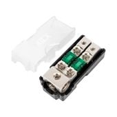 ROZDZIELACZ ZASILANIA KICX MA3024P(+) OBUDOWA BEZPIECZNIKA 2X MINIANL