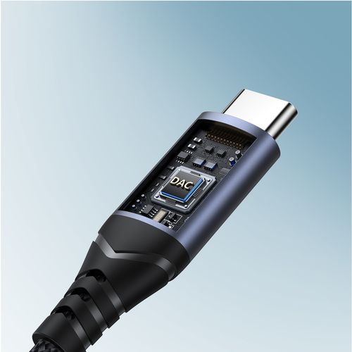 przejściówka adapter dac usb-c do mini jack 3.5mm czarny na Arena.pl