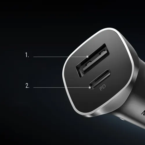 ugreen ładowarka samochodowa usb typ c / usb 24w power delivery quick na Arena.pl