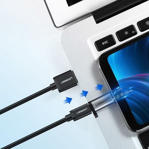 adapter przejściówka z usb-c na micro usb - szary na Arena.pl