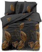 Pościel Satynowa 160X200 Liście 2360