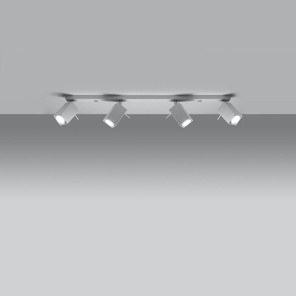 Plafon MERIDA 4L biały zdjęcie 3