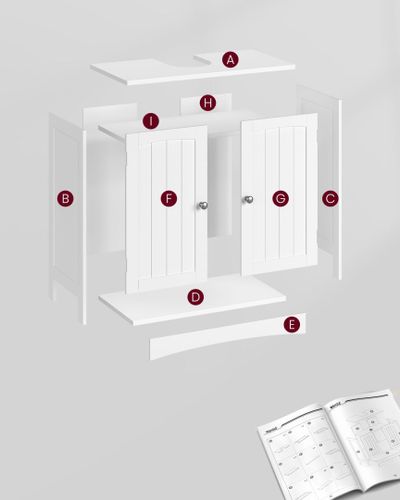 Szafka Łazienkowa - BBC01WT na Arena.pl