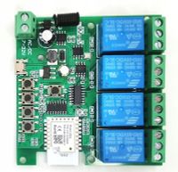 Sterownik 4CH DC 5-32V beznapięciowy ZigBee + RF 3 Tryby Pracy
