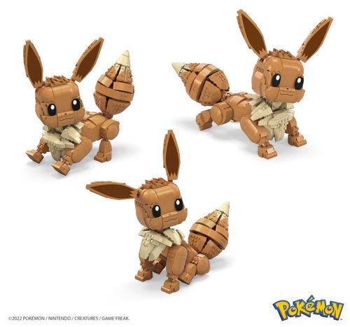 MEGA BLOKS Mega Pokémon - Jumbo Eevee GMD34 - 824 Elementy na Arena.pl
