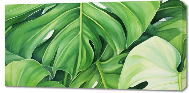 Obraz 100x50cm Tajemnice Liści zdjęcie 1